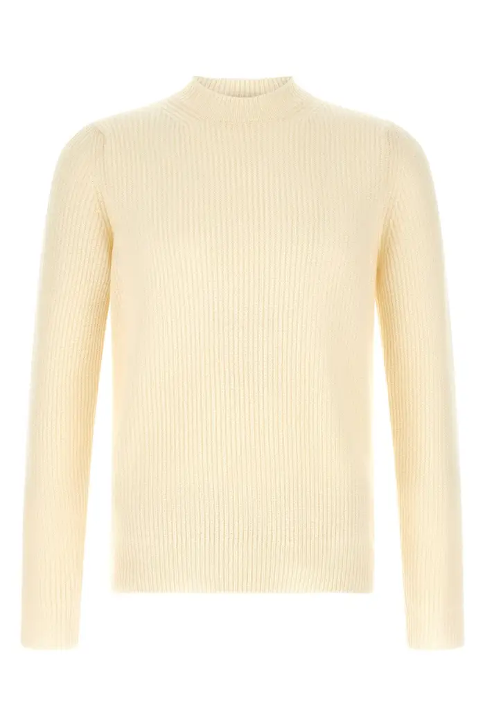 ZANONE Maglione A Coste Bianco