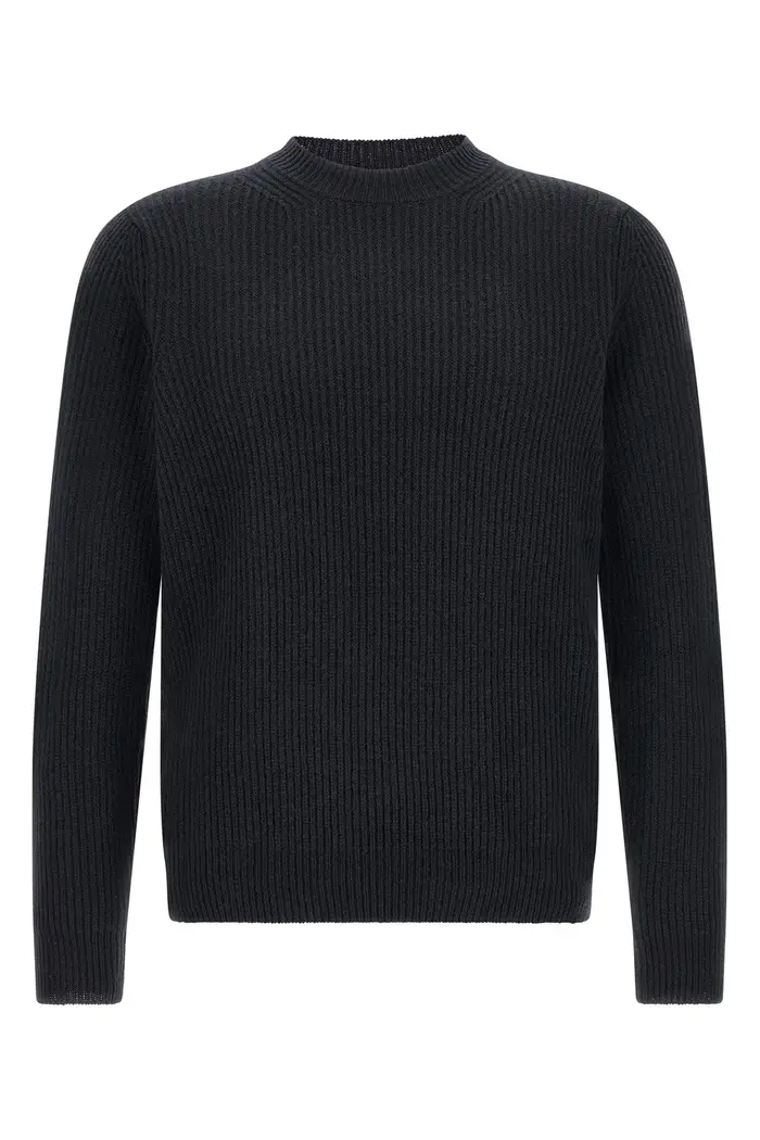 ZANONE Maglione A Coste Blu
