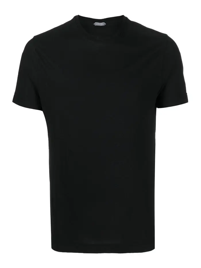 Zanone T-shirt a maniche corte Nero