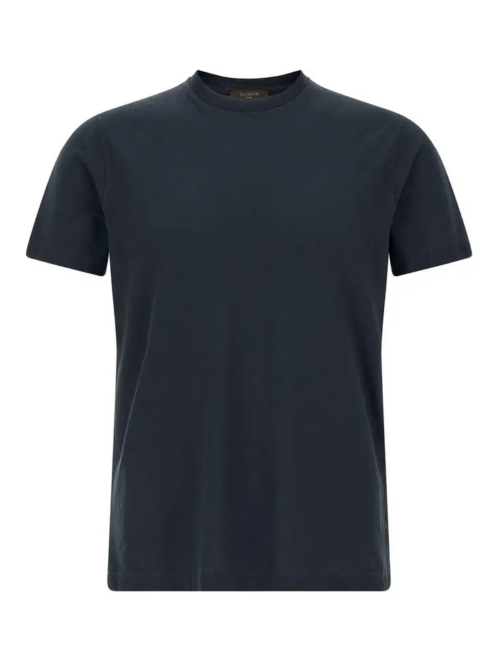 Zanone T-shirt in cotone ghiaccio Blu