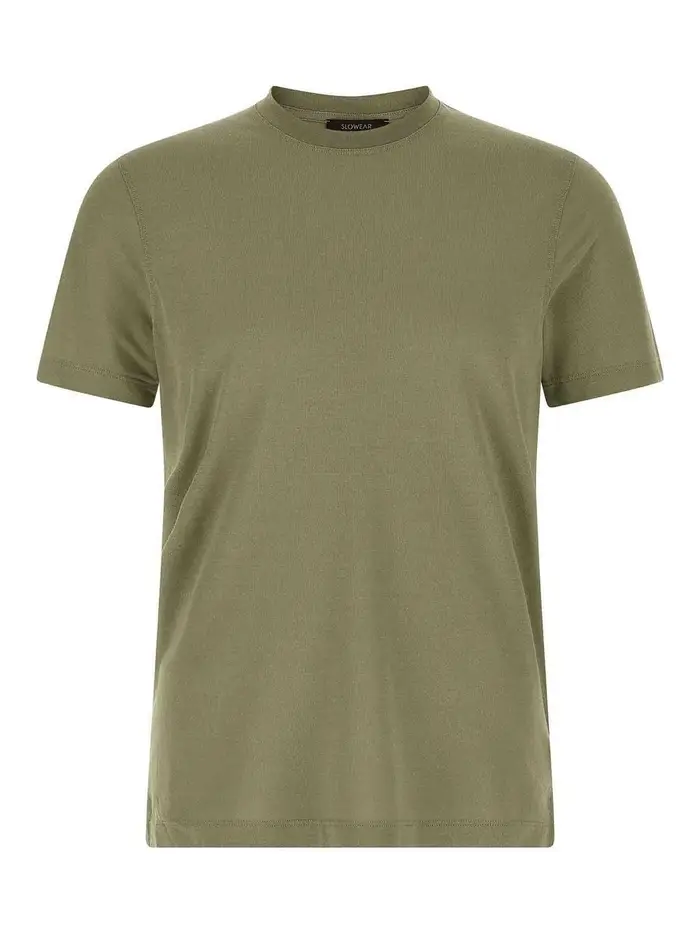 Zanone T-shirt in cotone ghiaccio Verde