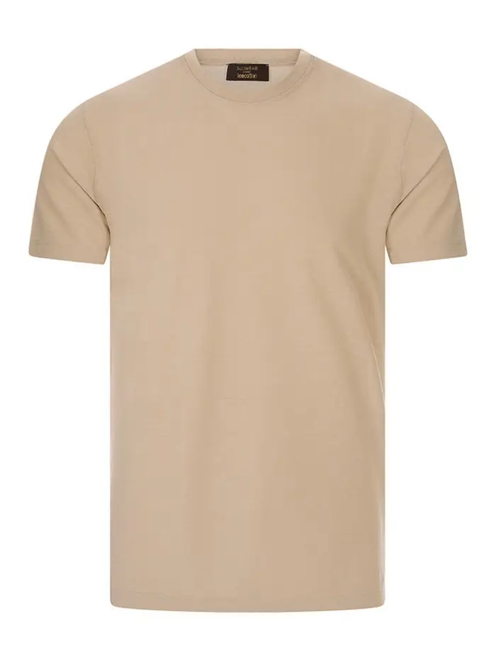 Zanone T-shirt Mc Marrone