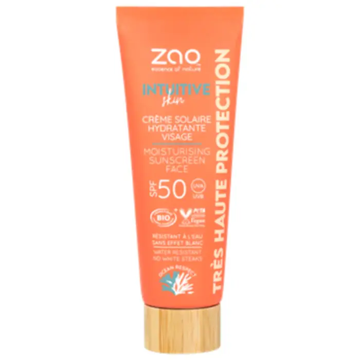 Zao Make Up Idratante Protezione Solare Viso Spf 50, 50 Ml