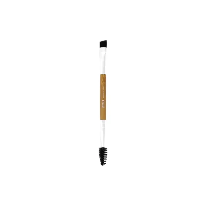 Zao Make Up Pennello Per Sopracciglia Bamboo Duo
