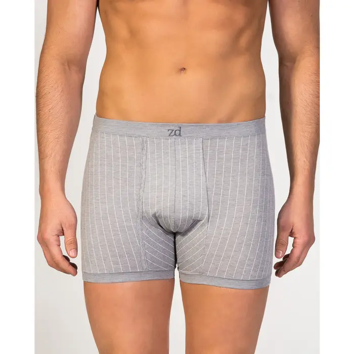 Boxer Zd - Zero Defects Boxer aperto uomo cotone egiziano riga diplomatica Multicolore