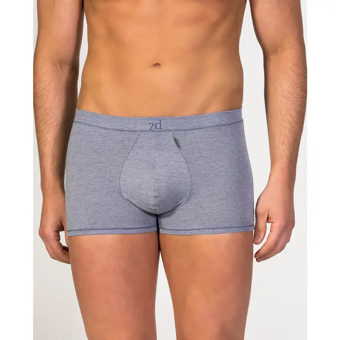 Boxer Zd - Zero Defects Boxer corto uomo cotone egiziano Blu