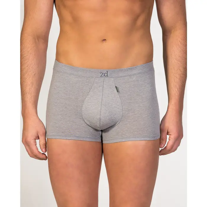 Boxer Zd - Zero Defects Boxer corto uomo cotone egiziano Grigio