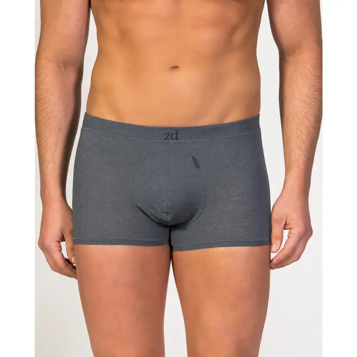 Boxer Zd - Zero Defects Boxer corto uomo cotone egiziano Grigio