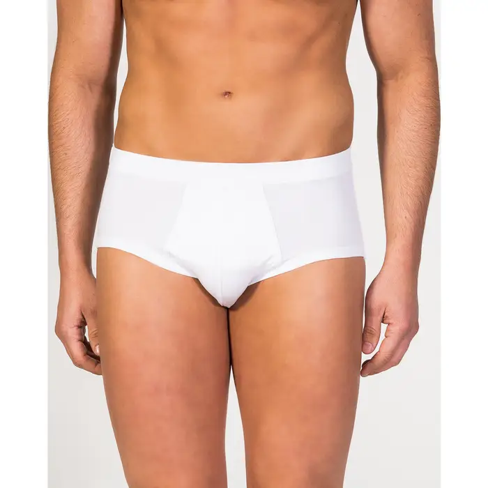 Slip Zd - Zero Defects Slip aperto uomo MicroModal® Bianco