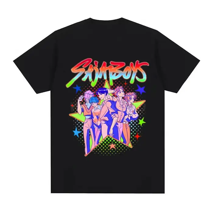 zengyanqin02 Maglietta Bambino KPop Stampa Demon Hunters Moda Casual Top 2025 Film Girocollo Ragazze Ragazzi T-shirt Cartoni Animati Estiva miniatura 3