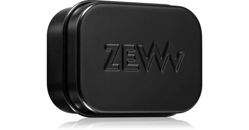 Zew for men scatola di sapone per uomo nera