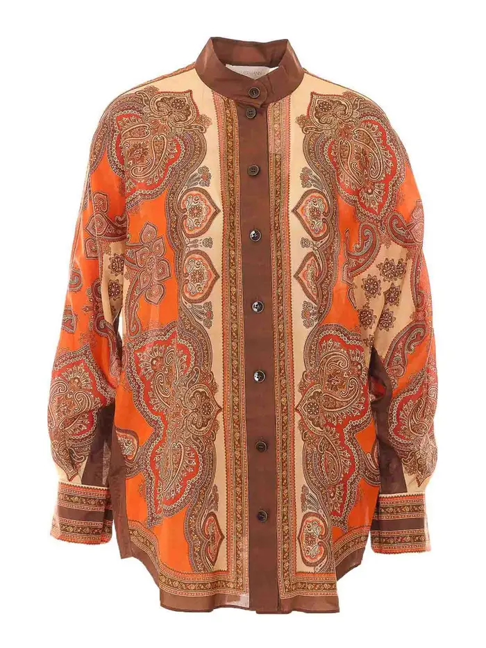 Zimmermann Camicia dolman di Mahond Arancione