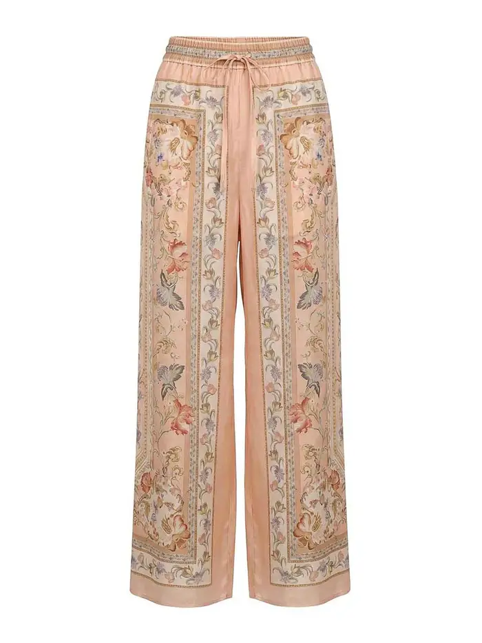 Zimmermann Pantaloni Color Carne E Neutri