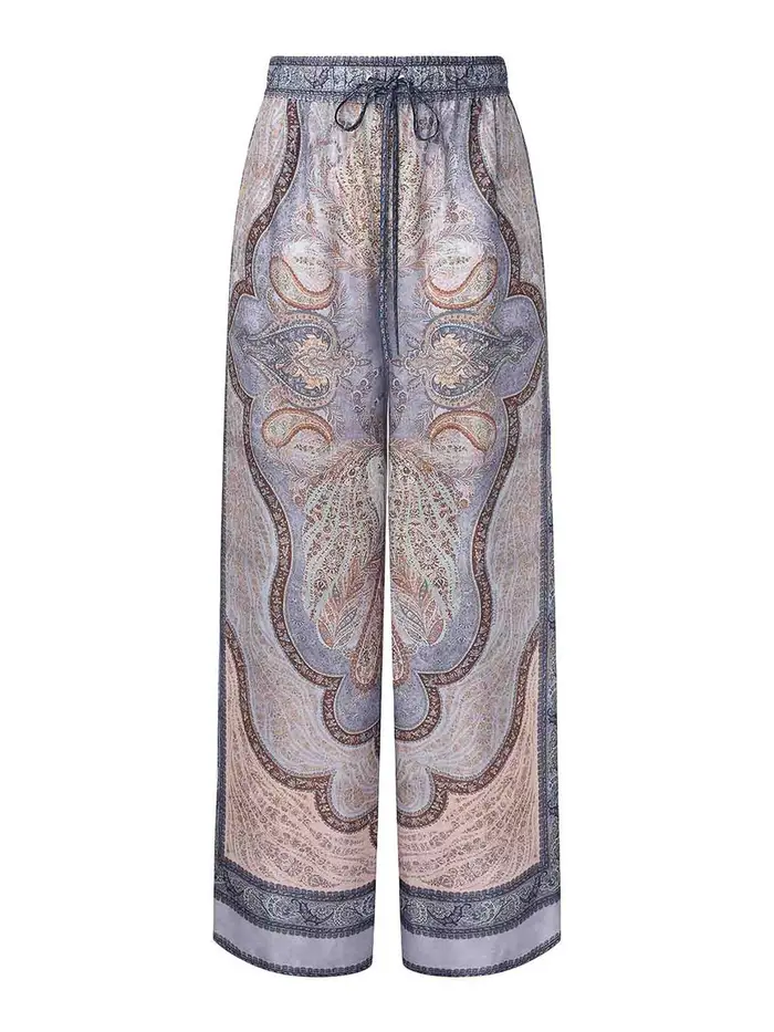 Zimmermann Pantaloni Wanderlust Multicolore