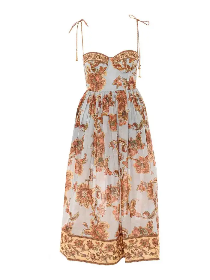 Zimmermann Vestito midi Multicolore