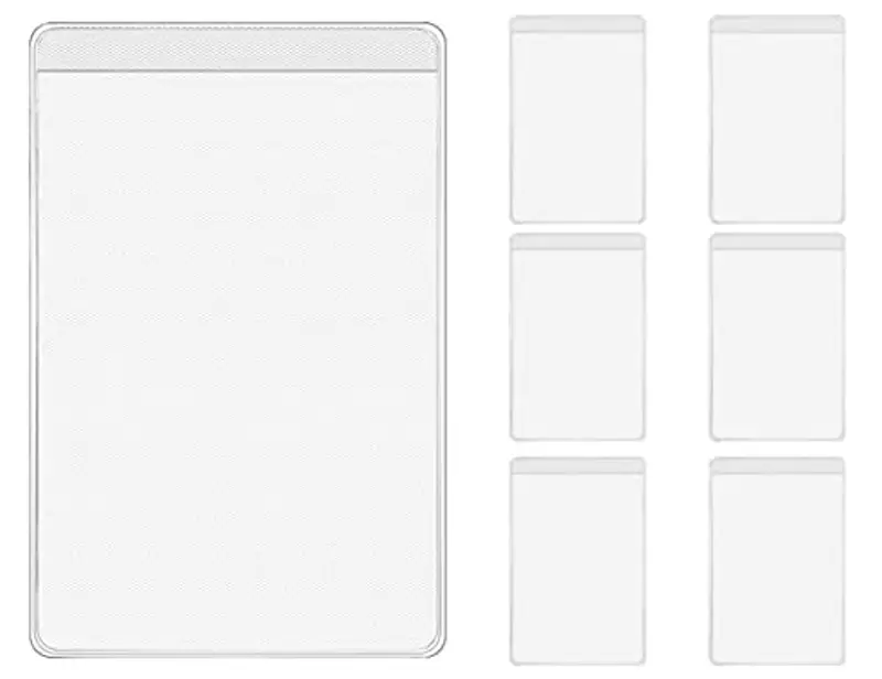 ZoeTekway 12 Custodie Trasparenti per Carte di Credito, Protezione Perfetta per Patente di Guida e Altre Carte